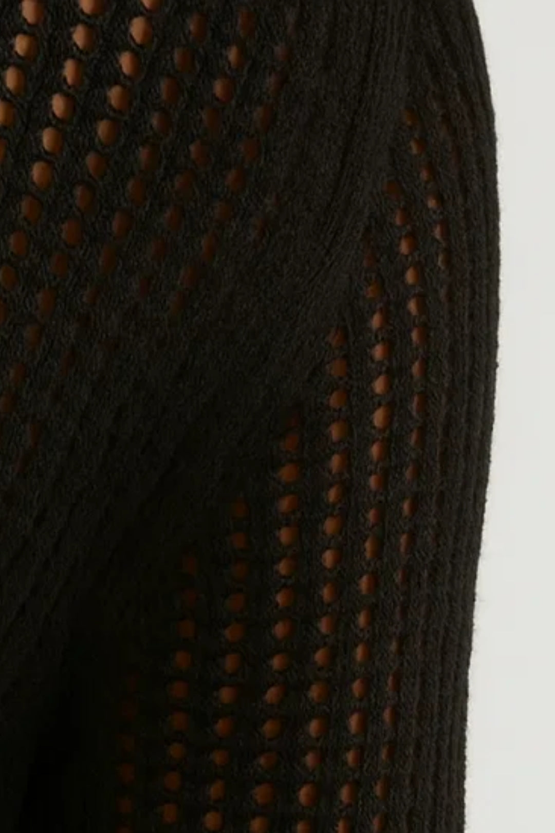 Maxi Kleid | Langarm mit Strukturmuster | Moderne Raffinesse