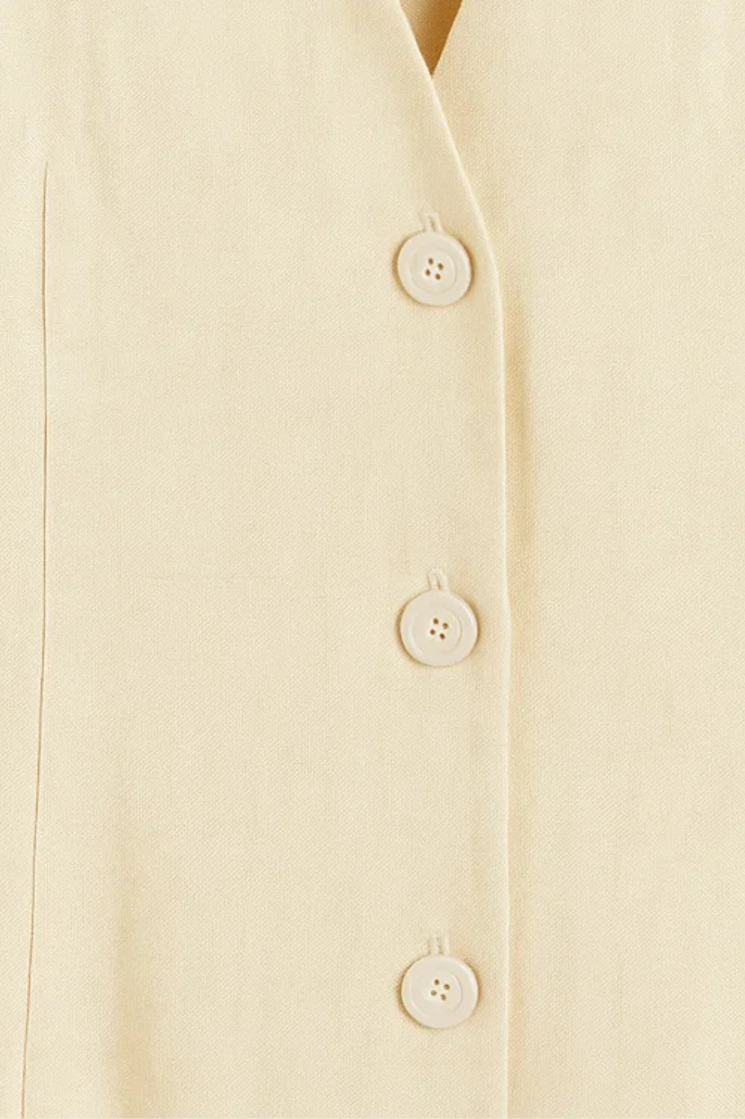 Midi Kleid | V-Ausschnitt mit Knopfleiste | Schlichte Raffinesse