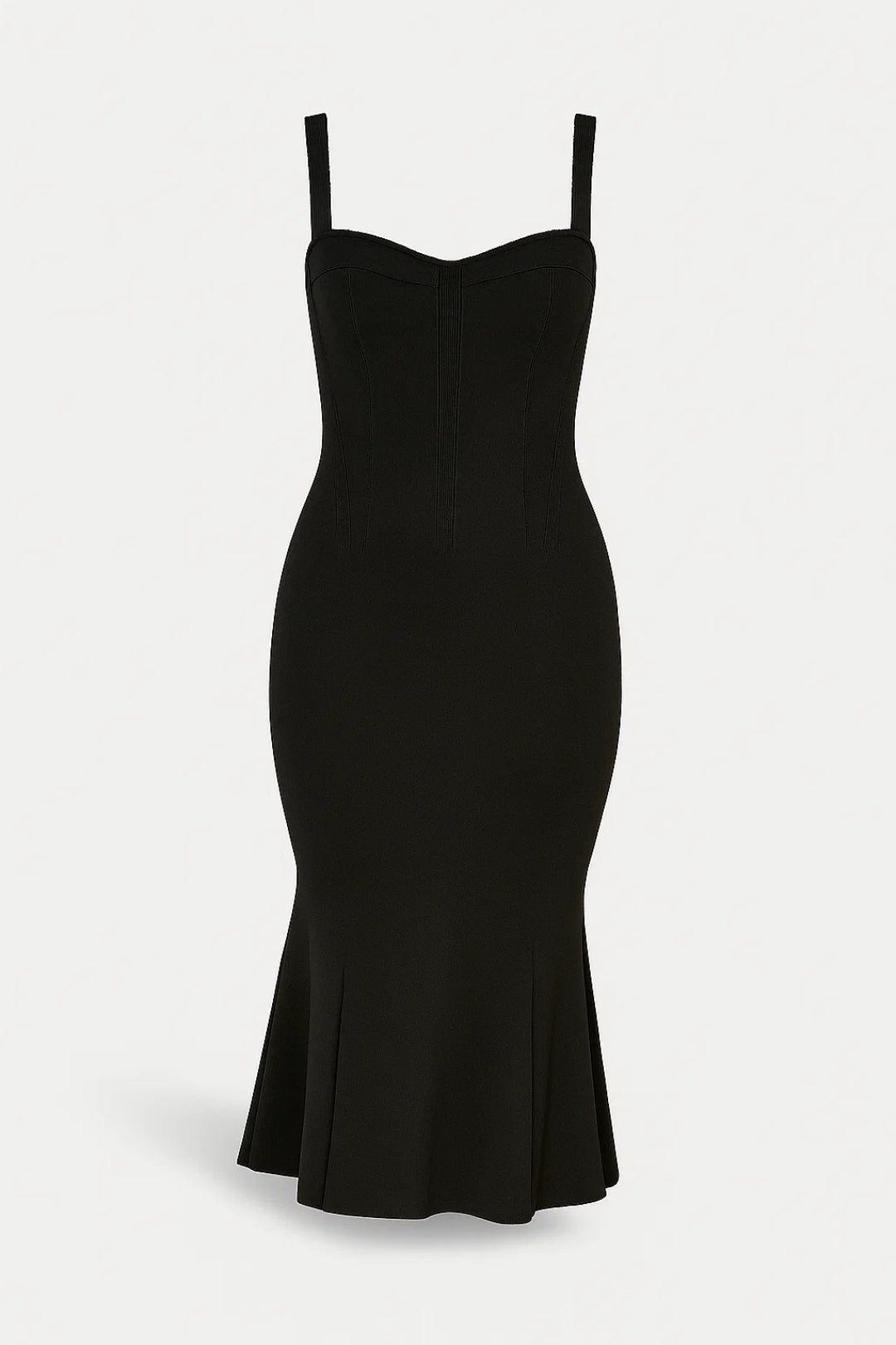 Midikleid | Figurbetont mit Trägern | Klassische Eleganz