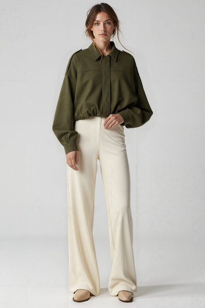 Herbstjacke Oversized | Lockerer Schnitt | Ideal für Übergangszeit