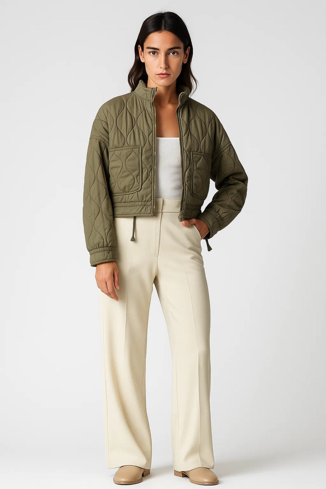 Steppjacke Kurz | Gefüttert und Leicht | Ideal für den Herbst