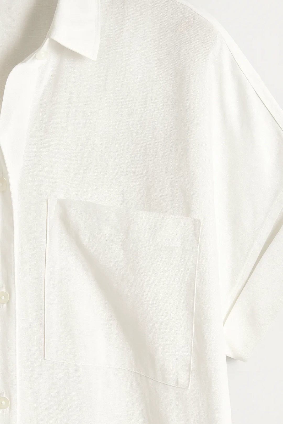 Hemd Kleid | Kurzarm mit Knopfleiste | Lässige Schlichtheit