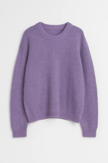 Klassischer Pullover | Rundhalsausschnitt | Schlichte Eleganz