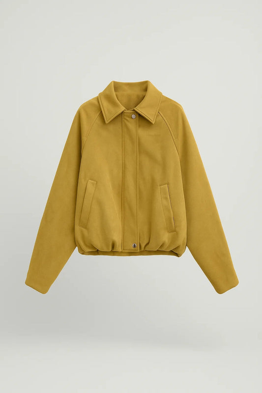 Kurze Jacke | Klassischer Kragen und klare Form | Zeitlose Schlichtheit