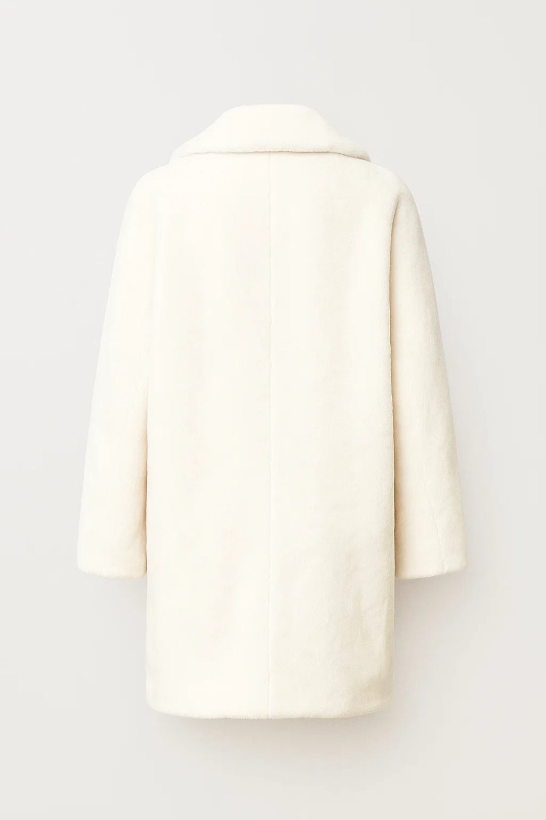 Kurzer Mantel | Weiter Schnitt mit Reverskragen | Schlichte Eleganz