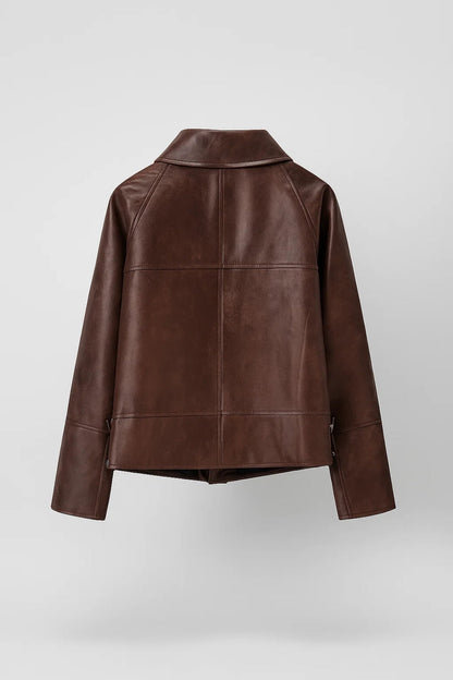 Kurzjacke | Gerader Schnitt mit Knöpfen | Schlichte Raffinesse