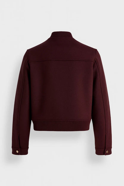 Kurzjacke | Gerader Schnitt mit Reissverschluss | Schlichte Eleganz