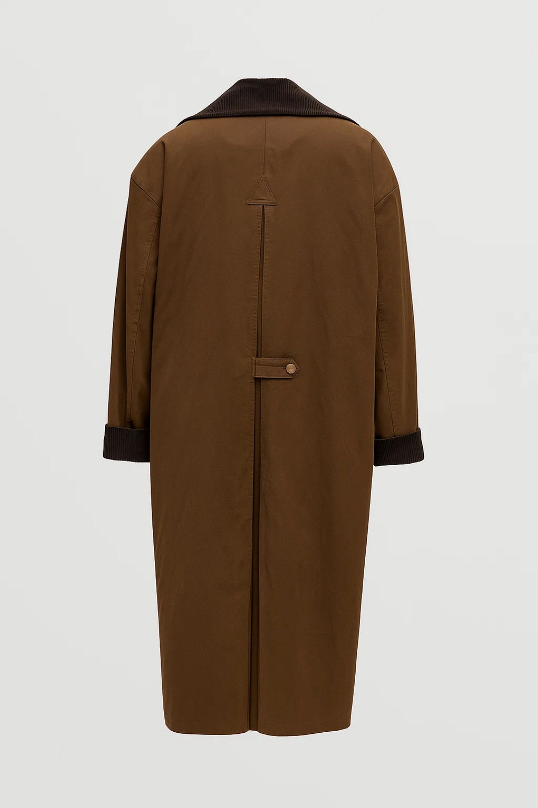 Langer Mantel | Weiter Schnitt und klassischer Kragen | Zeitlose Eleganz