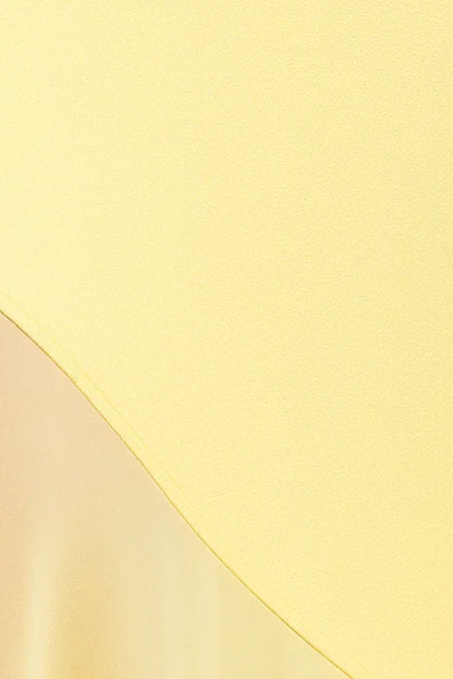 Langes Abendkleid | One-Shoulder | Fliessender Schnitt