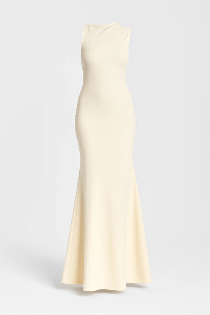 Langes Kleid | Figurbetonter Schnitt | Zeitlose Eleganz