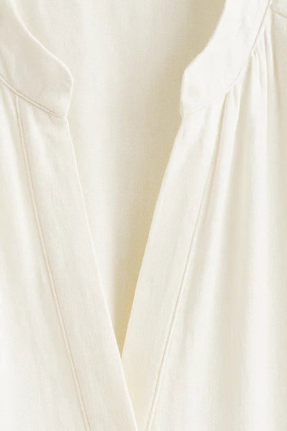 Maxi Kleid | Langarm mit Knopfleiste | Lässige Eleganz