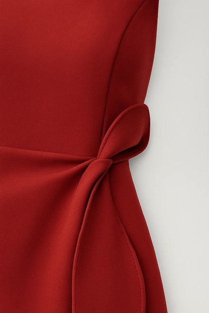 Midikleid | Femininer Schnitt mit Volantdetail | Zeitlose Eleganz