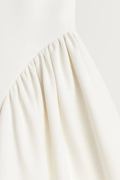 Midikleid | Spaghettiträger | Ausgestellte Form