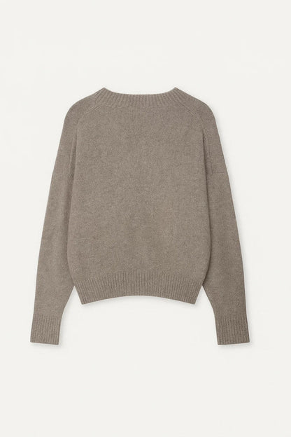 Pullover mit V-Ausschnitt | Lockerer Schnitt | Zeitlose Schlichtheit