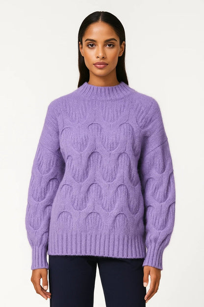 Strukturierter Pullover | Gerader Schnitt | Zeitlose Wärme