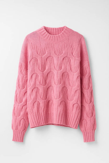 Strukturierter Pullover | Gerader Schnitt | Zeitlose Wärme