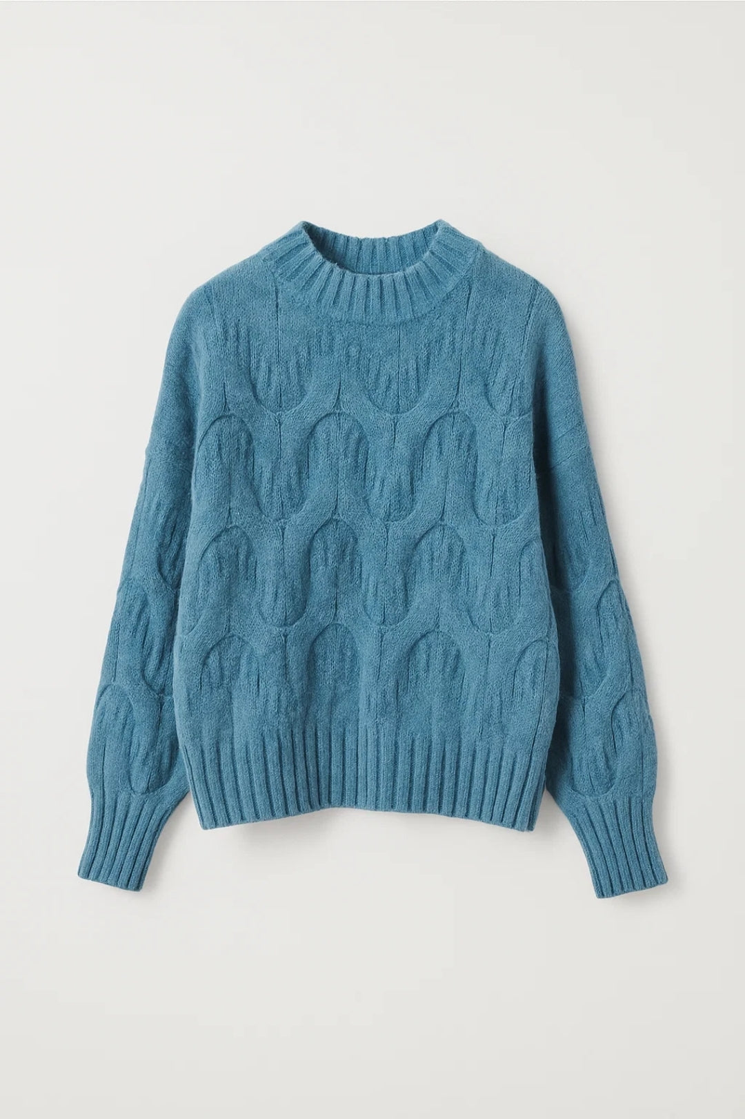 Strukturierter Pullover | Gerader Schnitt | Zeitlose Wärme