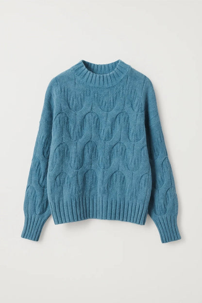 Strukturierter Pullover | Gerader Schnitt | Zeitlose Wärme