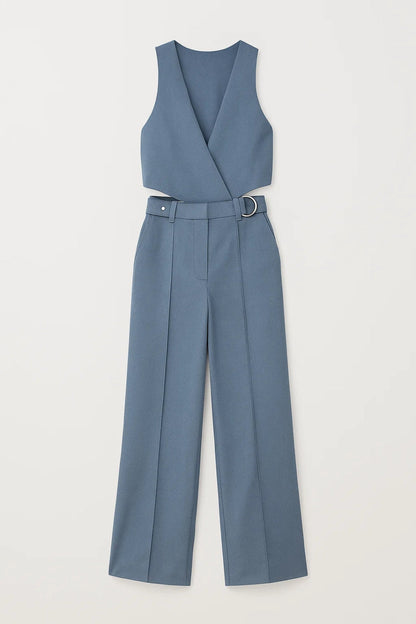 Zweiteiliges Set | Wickeloberteil mit Hose | Moderne Eleganz