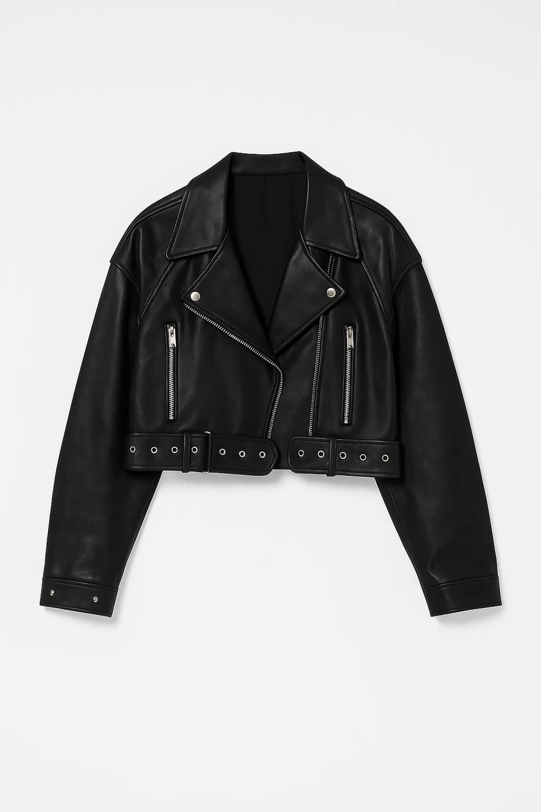 Kurze Jacke | Moderner Schnitt mit Reissverschluss | Markante Eleganz