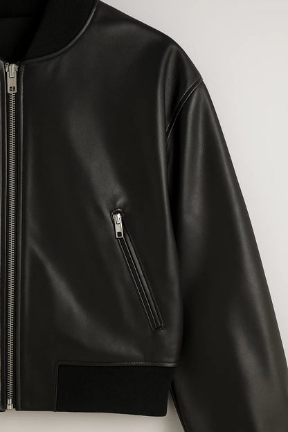 Bomberjacke Damen | Kurzer Schnitt mit Reißverschluss | Urbaner Look