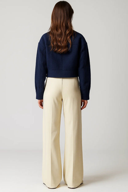 Kurzjacke | Dunkelblau | Elegant und Zeitlos