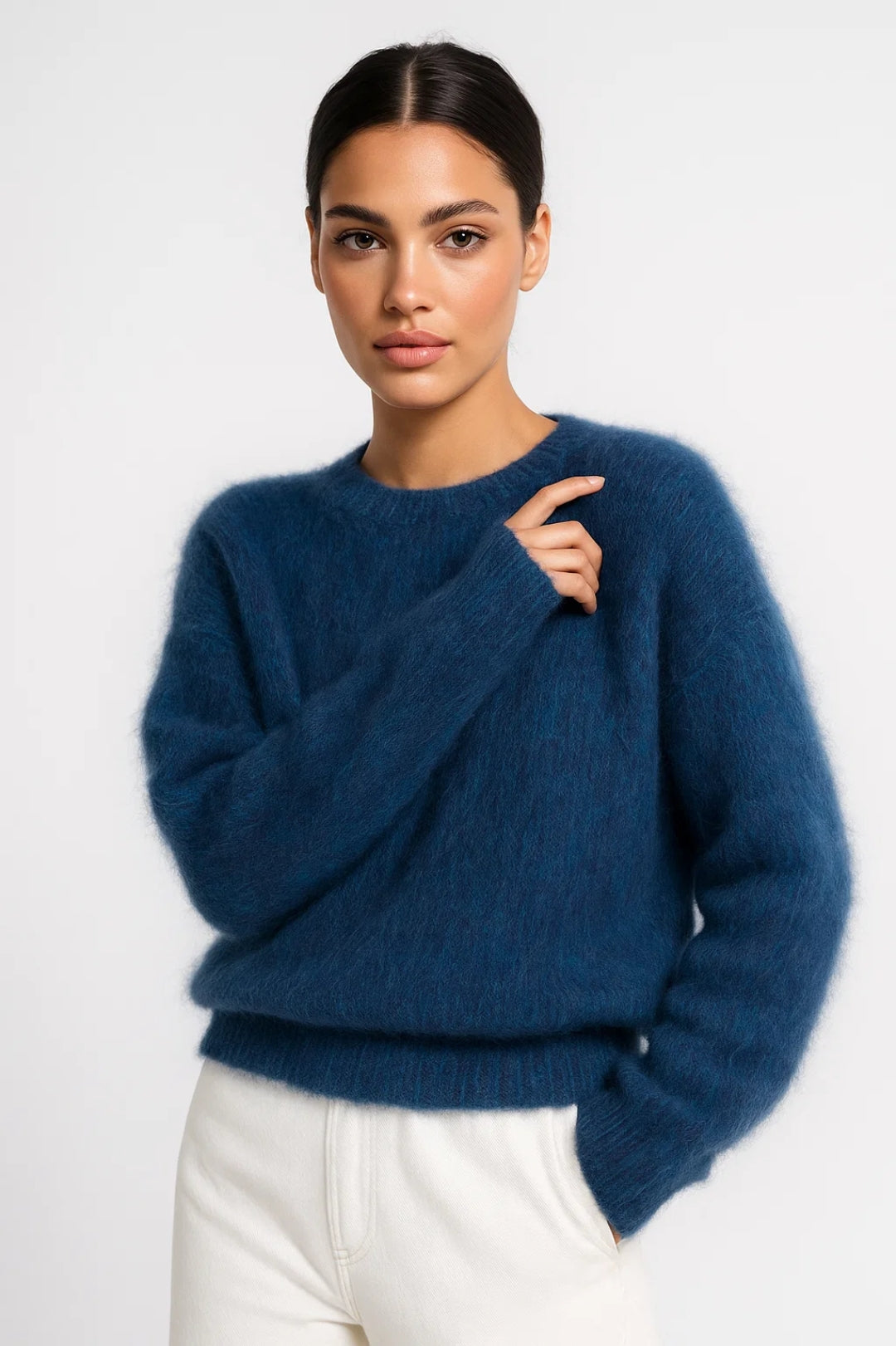 Pullover | Rundhalsausschnitt mit weichem Design | Klassischer Stil