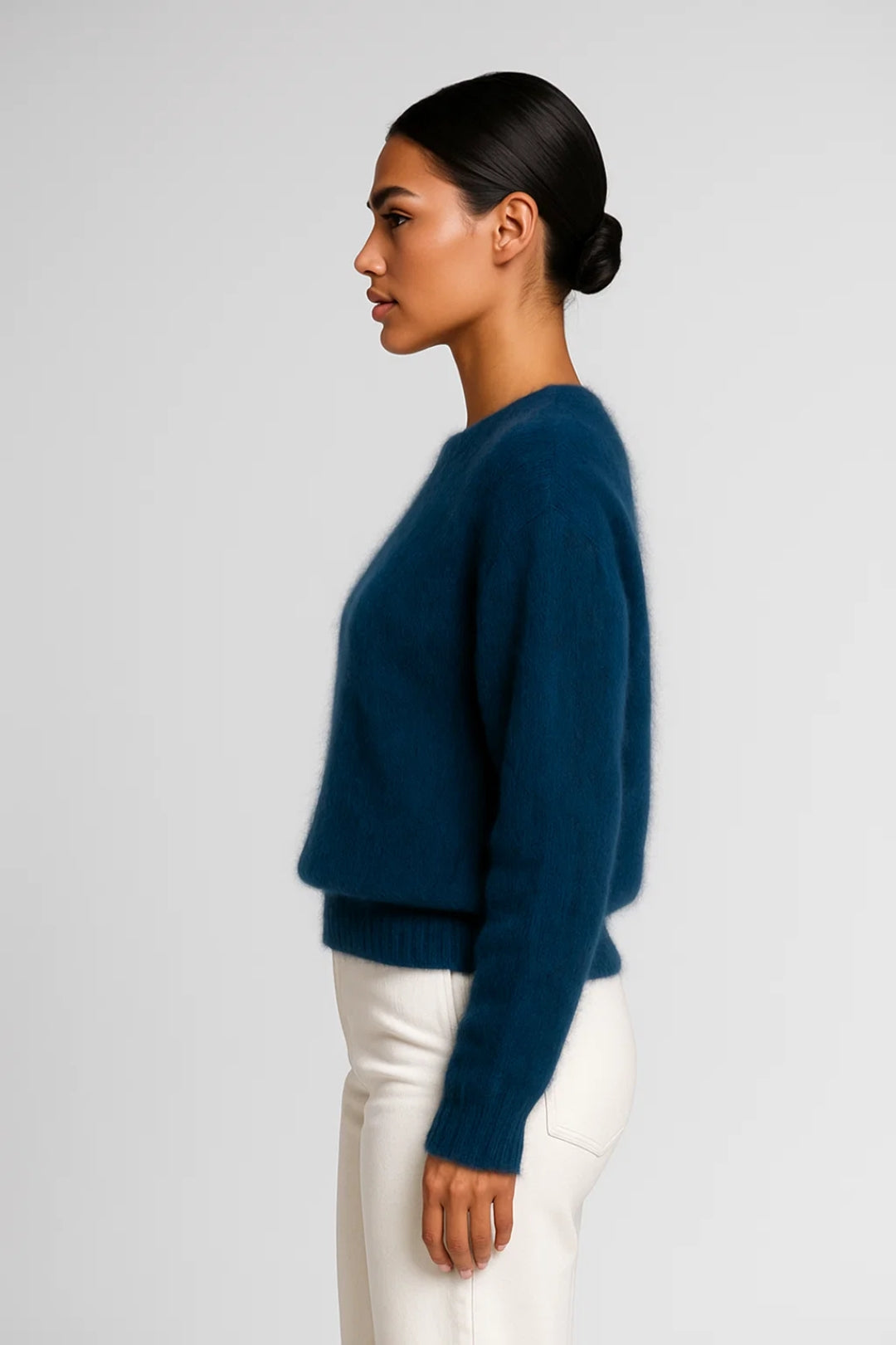 Pullover | Rundhalsausschnitt mit weichem Design | Klassischer Stil