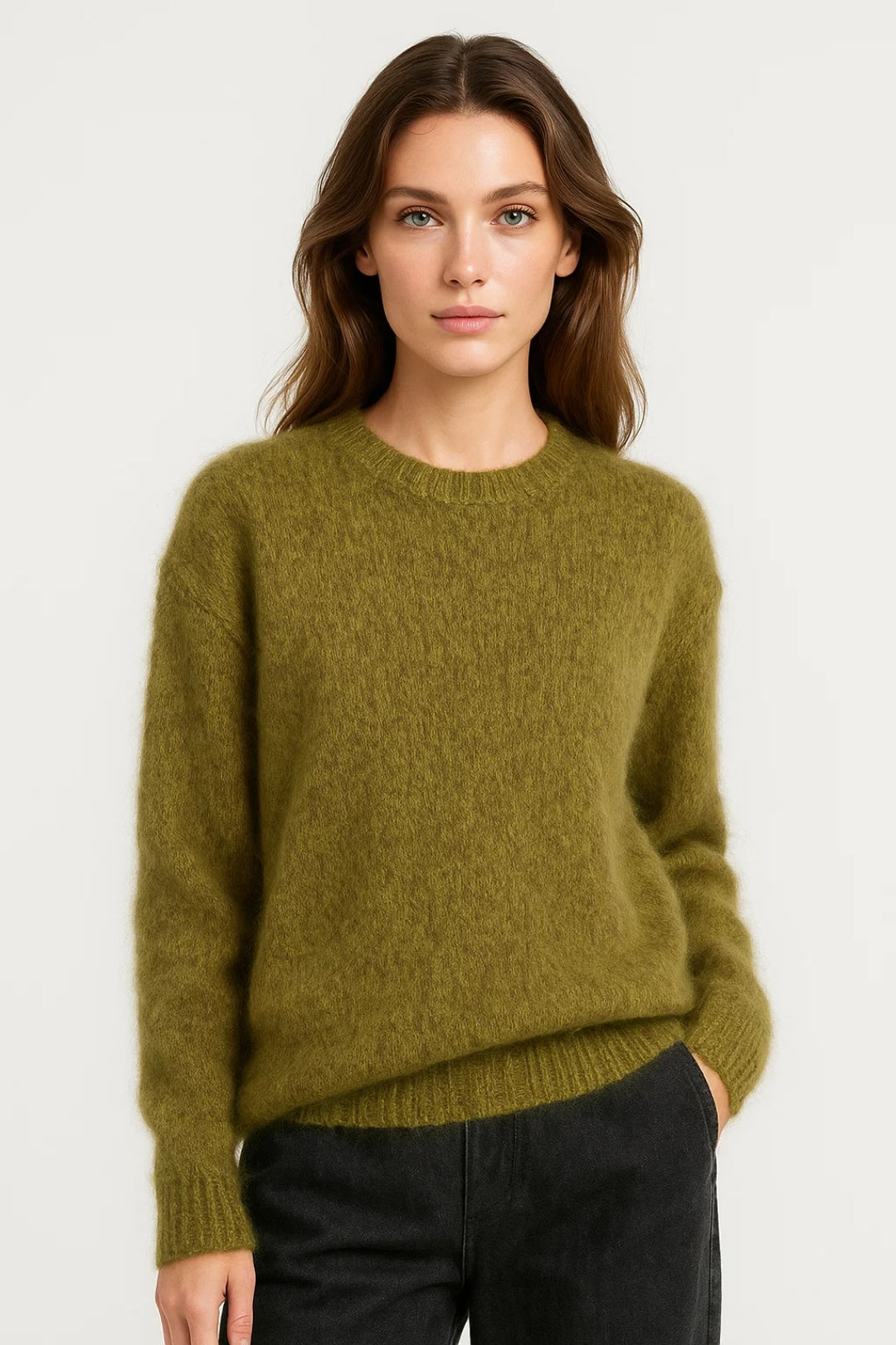 Pullover | Rundhalsausschnitt mit weichem Design | Klassischer Stil