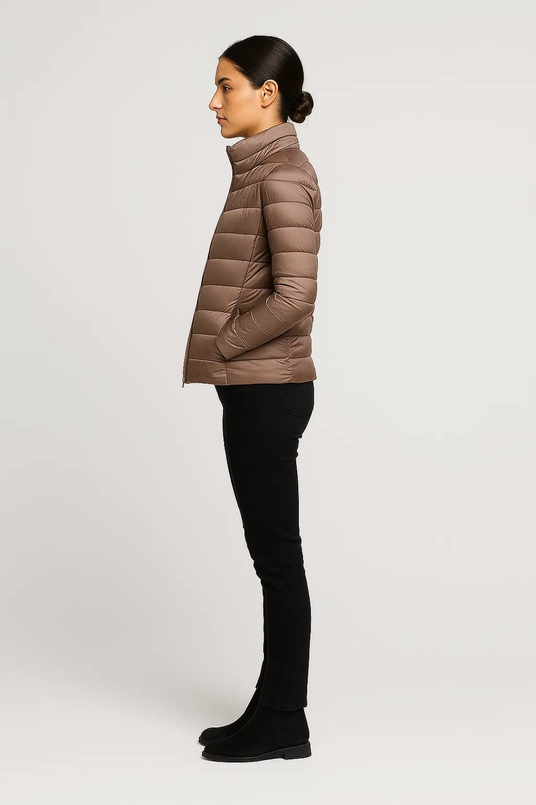 Leichte Damen Steppjacke | Figurbetonter Schnitt | Ideal für Übergangszeit