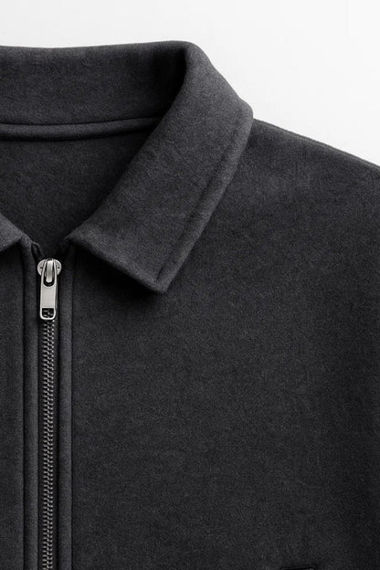 Kurzjacke | Dunkelgrau | Modern und Vielseitig