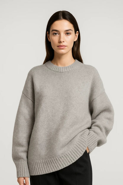 Pullover | Lockere Passform mit Rundhalsausschnitt | Zeitloser Komfort
