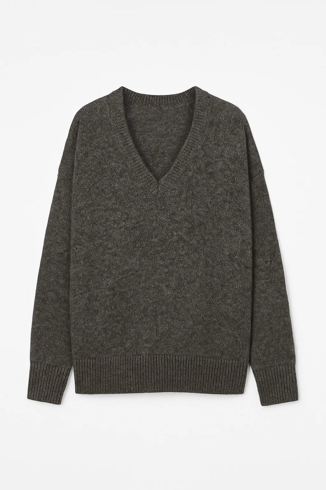 Pullover | V-Ausschnitt mit lockerer Passform | Zeitloser Stil