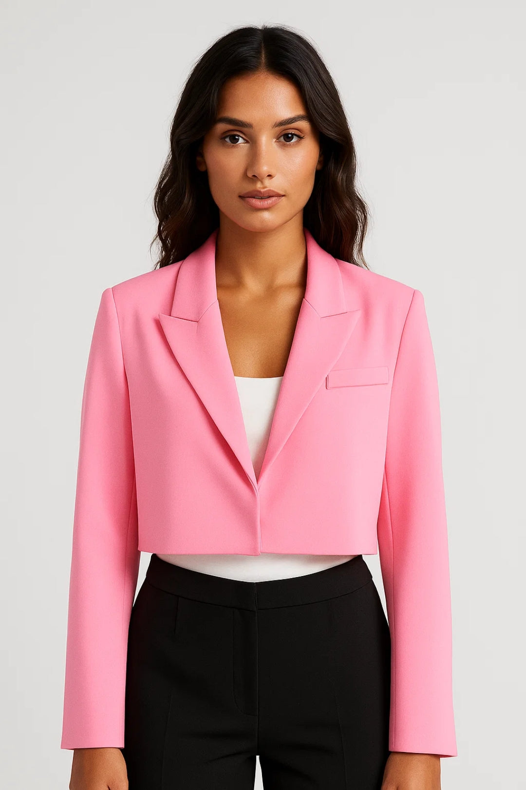 Kurzer Blazer | Moderner Schnitt mit Reverskragen | Eleganter Stil