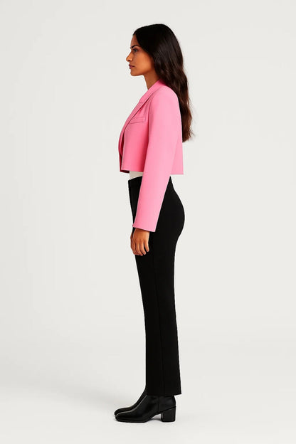 Kurzer Blazer | Moderner Schnitt mit Reverskragen | Eleganter Stil