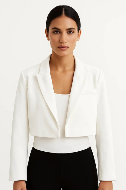 Kurzer Blazer | Moderner Schnitt mit Reverskragen | Eleganter Stil