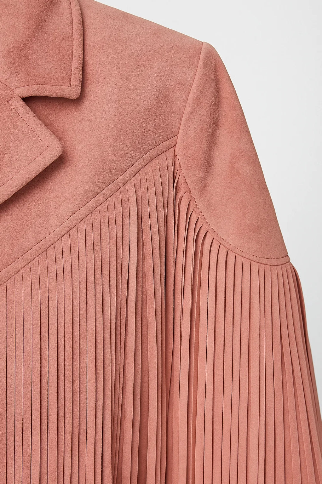 Kurze Damenjacke mit Fransen | Western-inspirierter Schnitt | Auffällig und Trendbewusst