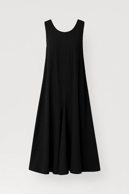 Ärmelloses Midikleid | Weit Geschnitten mit Rundhalsausschnitt | Locker und Alltagstauglich