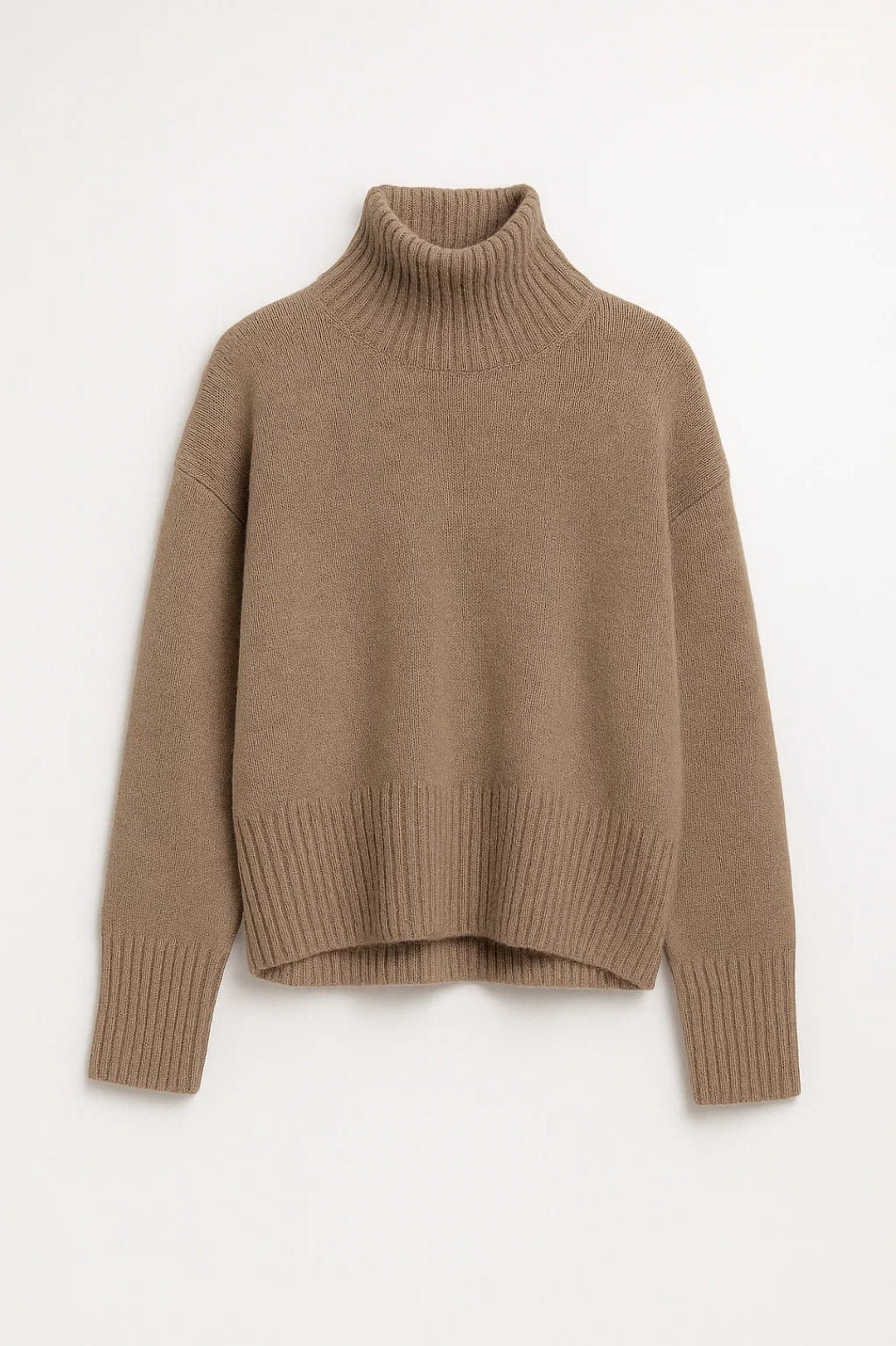 Rollkragenpullover | Lockerer Schnitt | Klassische Eleganz