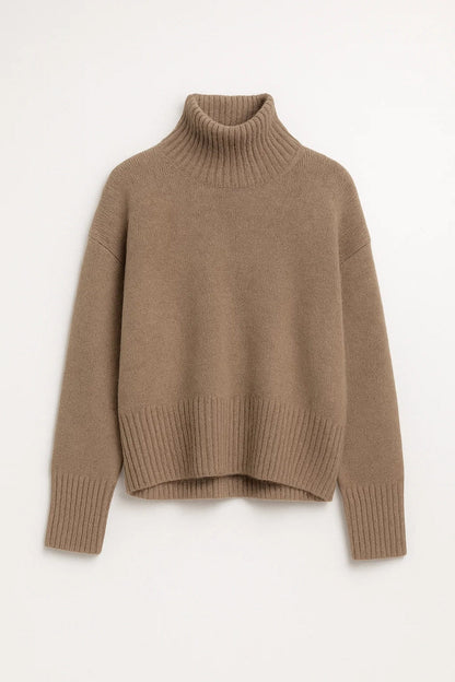 Rollkragenpullover | Lockerer Schnitt | Klassische Eleganz